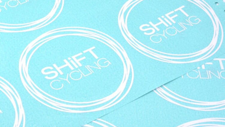 Shift Cycling Custom Cut-Out Stickers