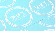 Shift Cycling Custom Cut-Out Stickers
