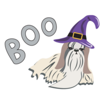 Shih Tzu Boo Sticker
