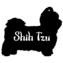 Shih Tzu Silhouette Sticker