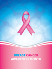 Shining Breast Cancer Awareness Ribbon Sticker