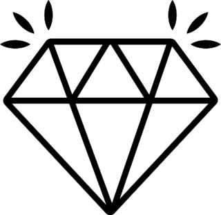 Shining Diamond Sticker