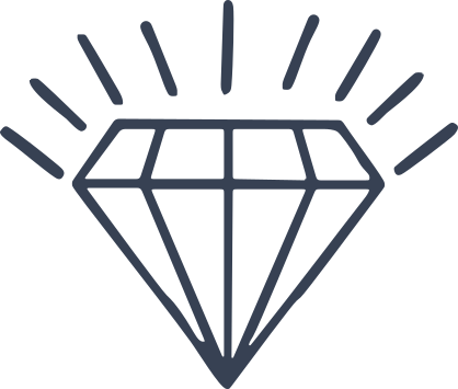 Shinning Diamond Sticker