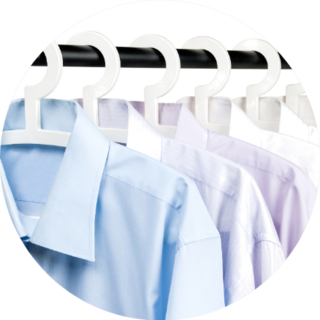 Shirts On Plastic Hangers Dry Cleaner Sticker