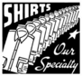 Shirts Our Specialty - Retro Dry Cleaner Sticker