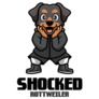Shocked Rottweiler Sticker