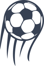 Shooting Soccer Ball Sticker