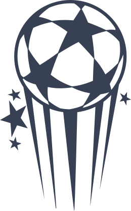 Shooting Soccer Ball with Stars Sticker