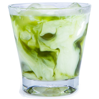 Short Cup Of Matcha Milk Sticker