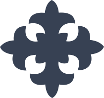 Short Fluer De Ly Cross Sticker