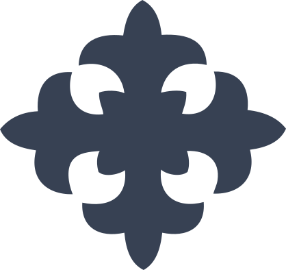 Short Fluer De Ly Cross Sticker