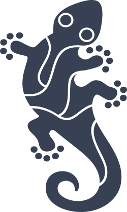 Short Lizard Gecko Sticker