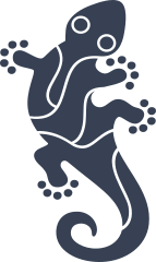 Short Lizard Gecko Sticker