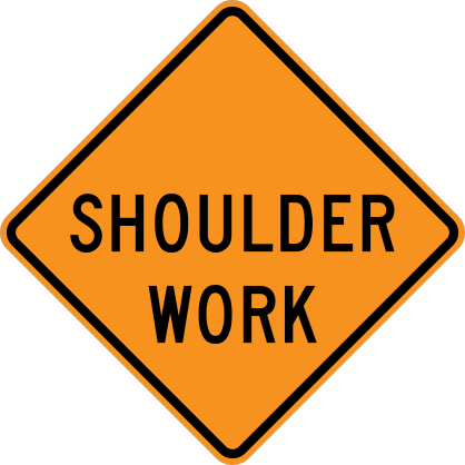 Shoulder Work Sticker