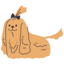 Show Dog Yorkie Sticker