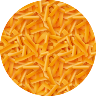 Shredded Cheese Wallpaper Pattern Sticker