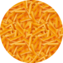 Shredded Cheese Wallpaper Pattern Sticker