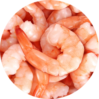 Shrimp Cocktail Close Up Pattern Sticker