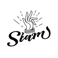 Siam Lettering Design Thai Art Sticker