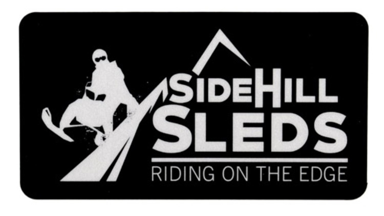 Side Hill Sleds Custom Printed Rectangle Stickers