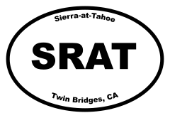 Sierra-at-Tahoe Oval Sticker