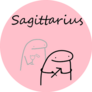 Sign Meme Sagittarius Flork Sticker 