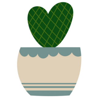 Sill Soya Indoor Plant Sticker