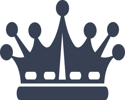 Silly Crazy Crown Sticker