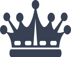 Silly Crazy Crown Sticker