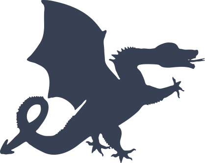 Silly Dragon Sticking Out Tongue Sticker