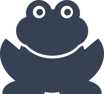 Silly Frog Toad Sticker