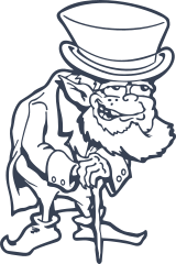 Silly Leprechaun Sticker