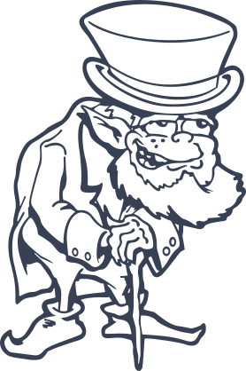 Silly Leprechaun Sticker