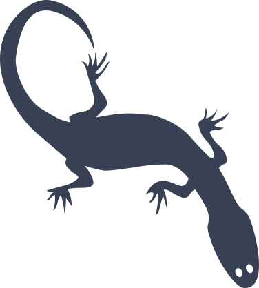 Silly Lizard Gecko Sticker