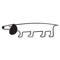 Silly Low Dachshund Sticker