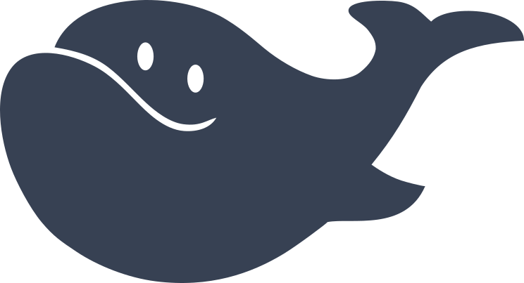 Silly Whale Sticker