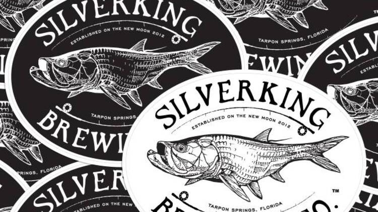 Silverking Brewing Co. Oval Stickers