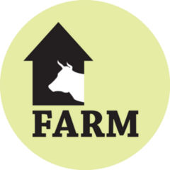 Simple And Elegant Farm Logo Sticker