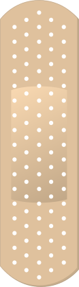 Simple Band Aid Bandage Sticker