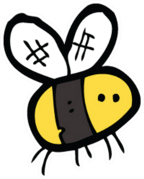 Simple Cartoon Bee