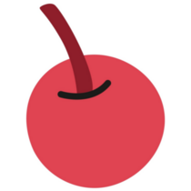 Simple Cherry Sticker