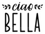 Simple Ciao Bella Sticker