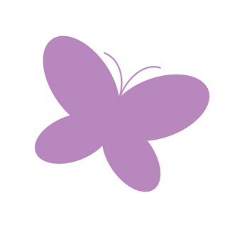 Simple Cute Butterfly Transfer Sticker
