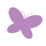 Simple Cute Butterfly Transfer Sticker