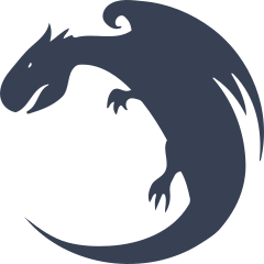 Simple Dragon Sticker