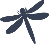 Simple Dragonfly Sticker