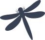 Simple Dragonfly Sticker