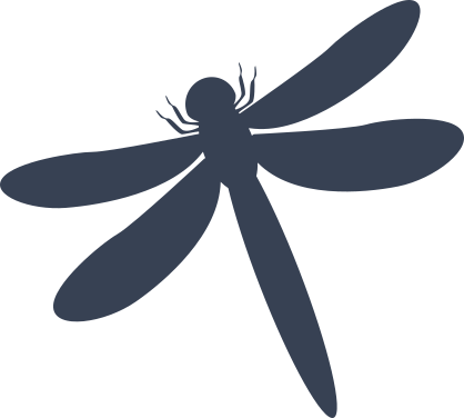 Simple Dragonfly Sticker