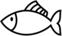 Simple Fish Sticker