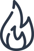 Simple Flame Sticker